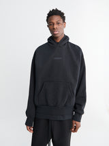 Fear of God - Classic Fit Fleece Hoodie in Jet Black