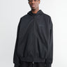Fear of God - Poly Cotton Twill Hoodie in Jet Black