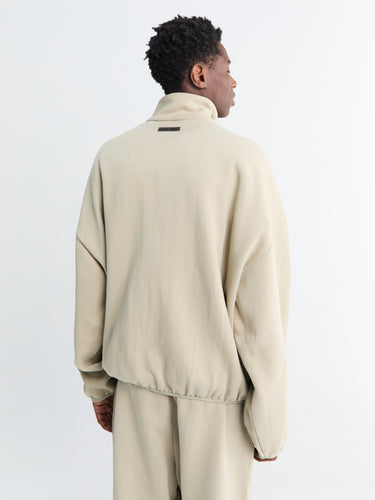 Fear of God - Modern Fit Fleece Track Jacket in Abbey Stone