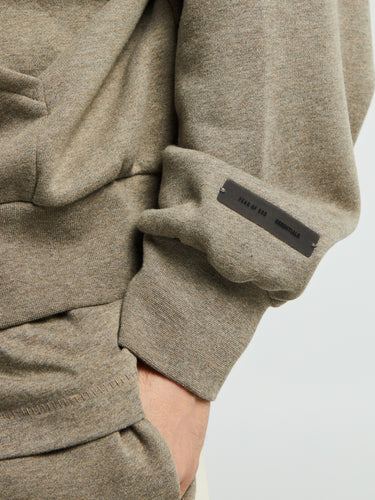 Fear of God - Classic Fit Fleece Zip Up Hoodie in Homestead Heather