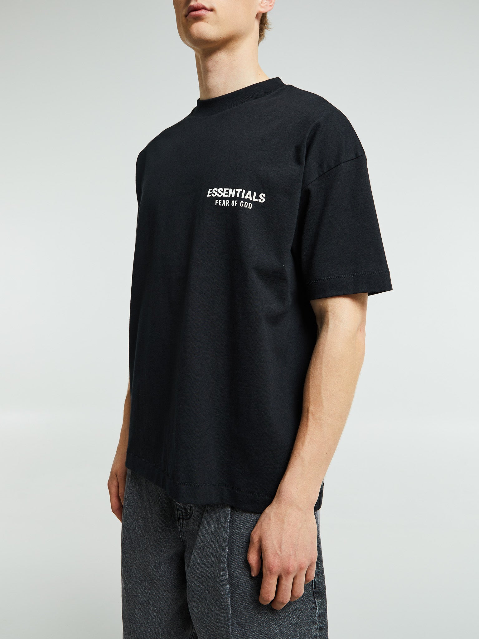 Fear of God - Classic Fit T-Shirt in Jet Black