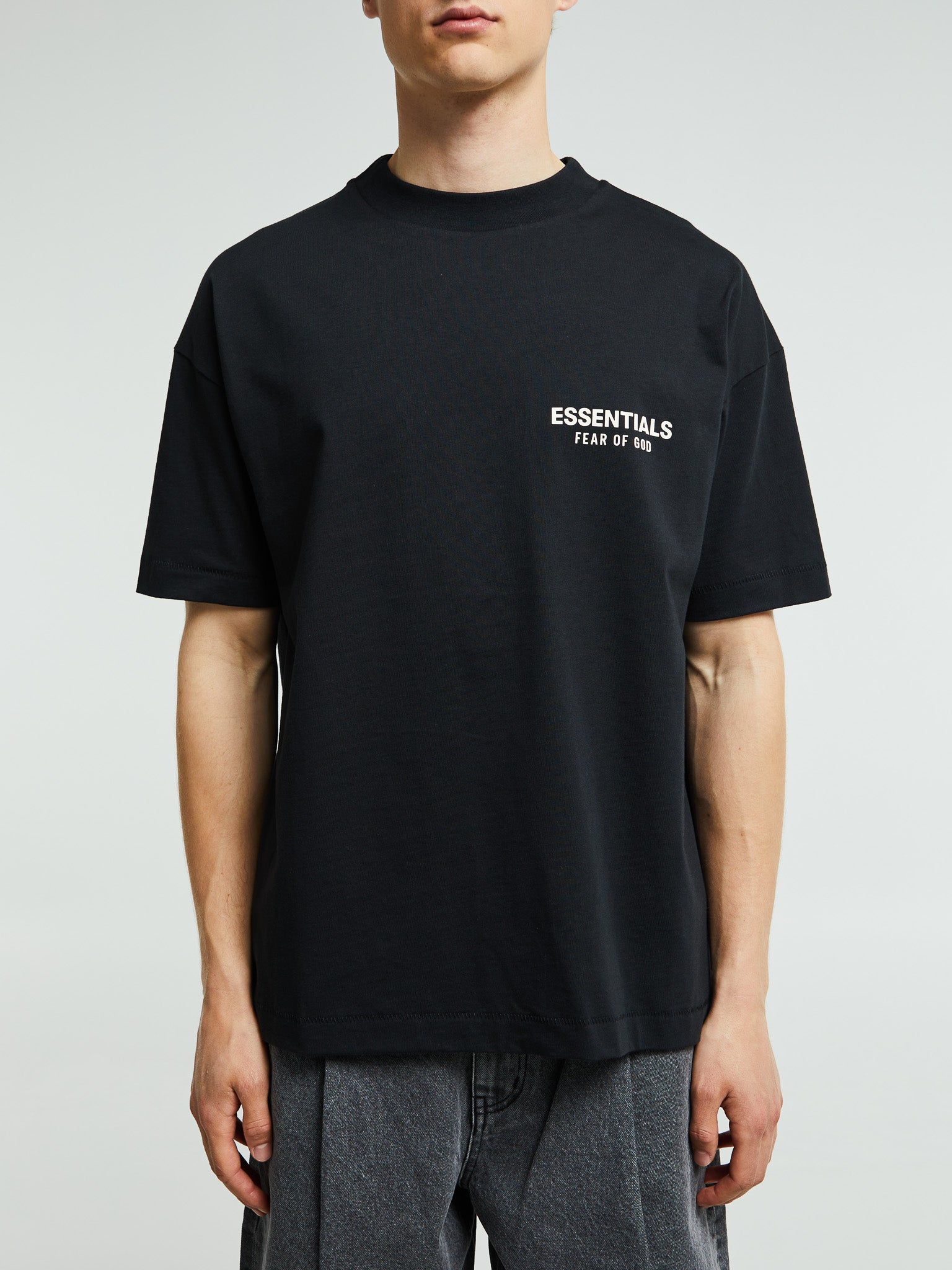 Fear of God - Classic Fit T-Shirt in Jet Black