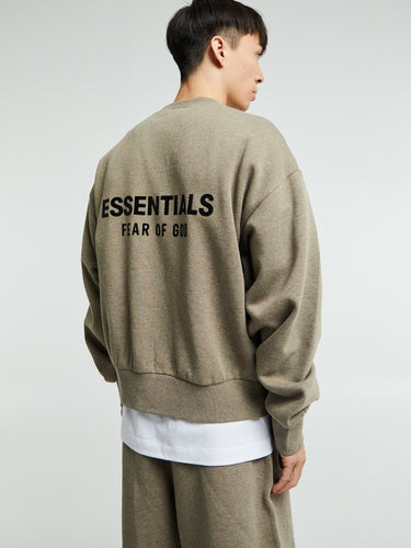 Fear of God - Classic Fit Fleece Crewneck in Homestead Heather