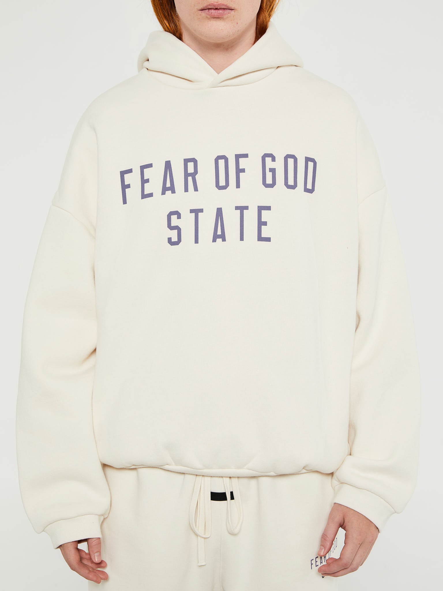 Fear of God - Fleece Hoodie in Shell