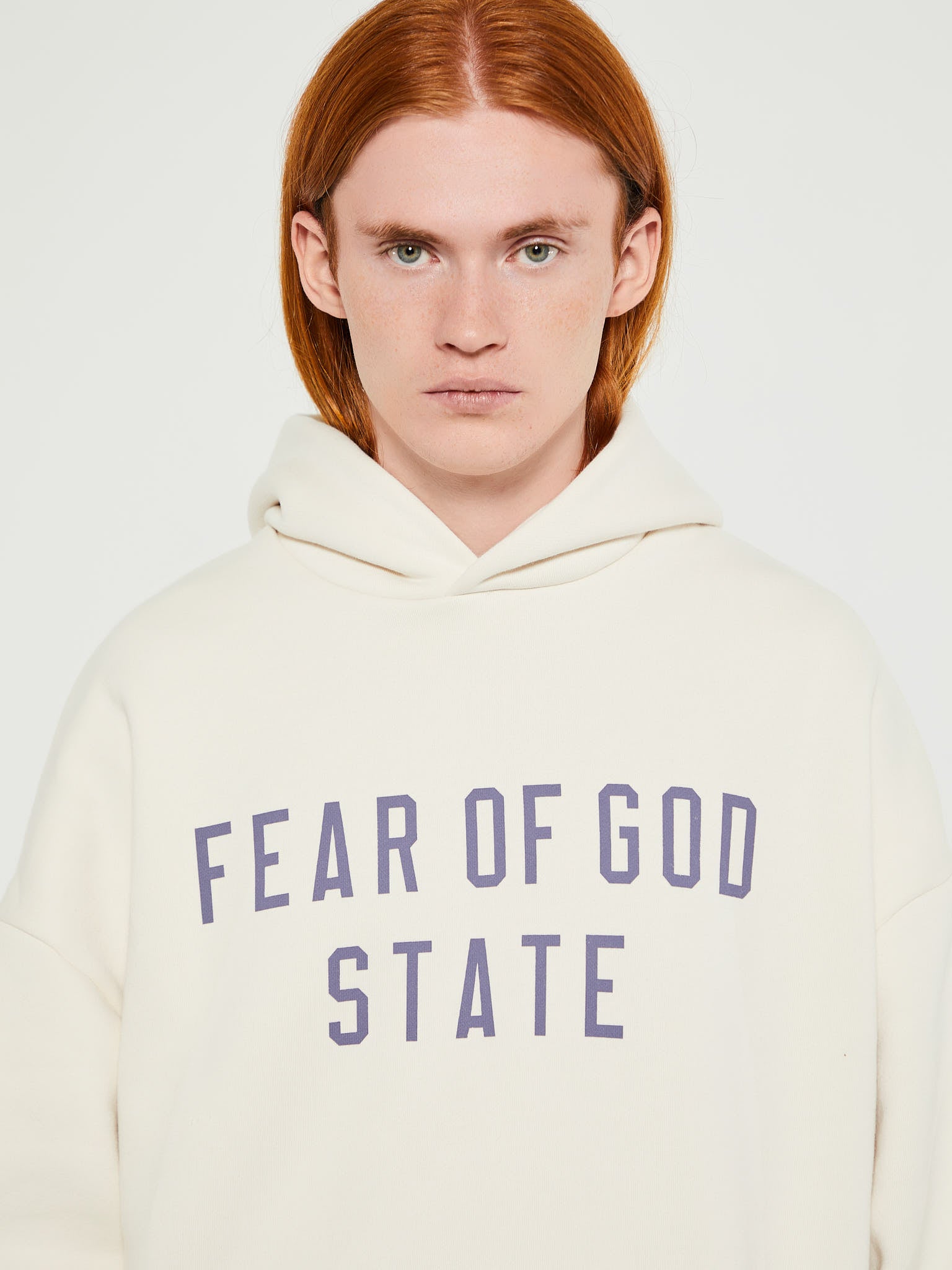 Fear of God - Fleece Hoodie in Shell