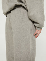Fear of God - Fleece Essential Sweatpants in Dark Heather