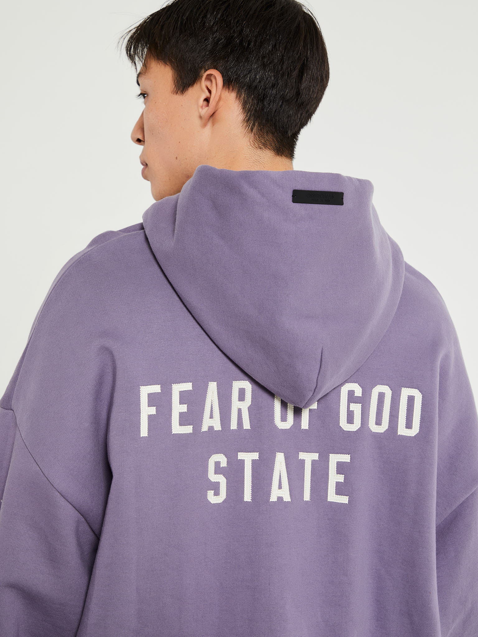 Fear of God - Heavy Fleece Fullzip Hoodie in Lavender