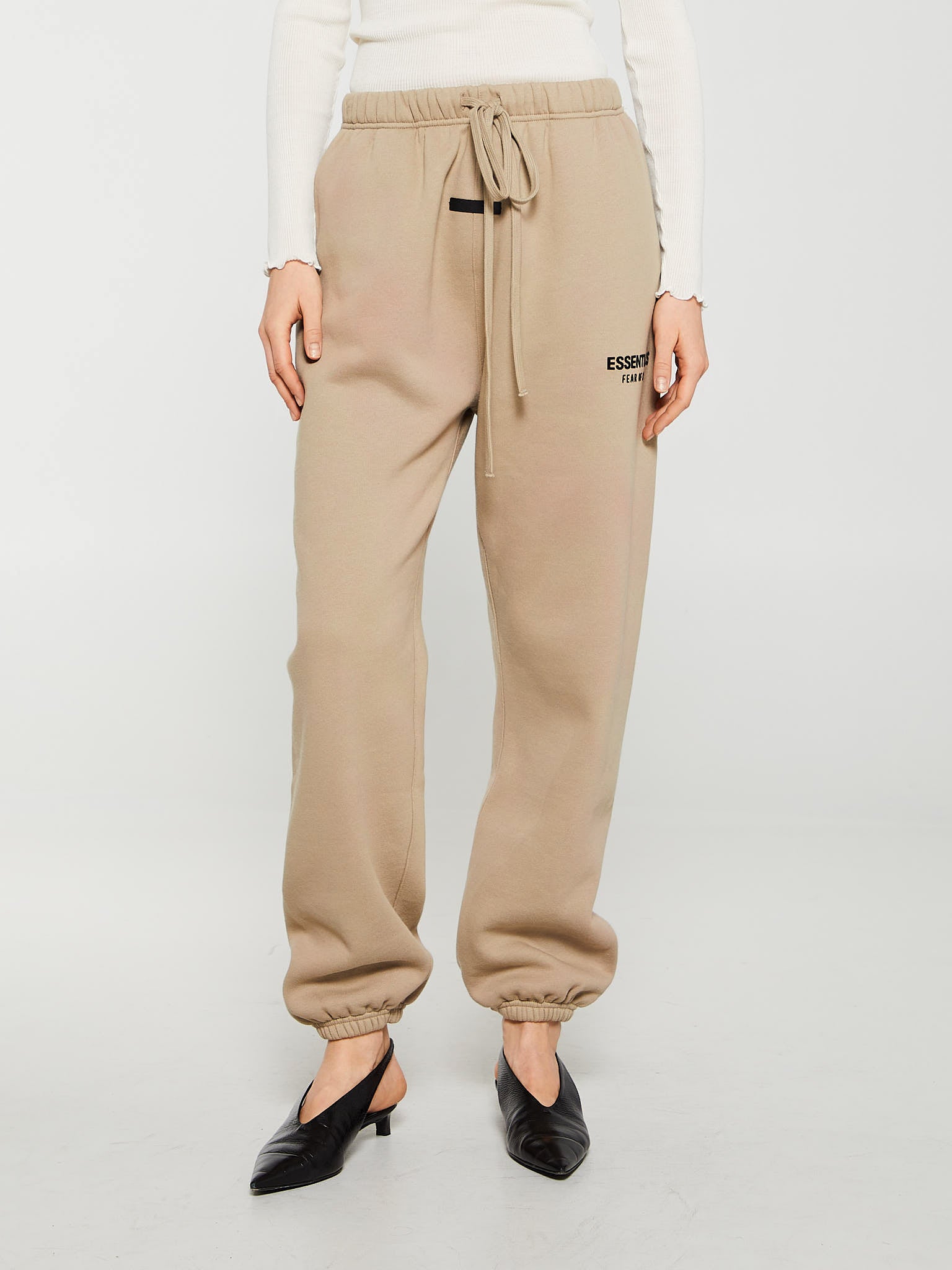 Fear of God - Fleece Sweatpants in Desert Sand