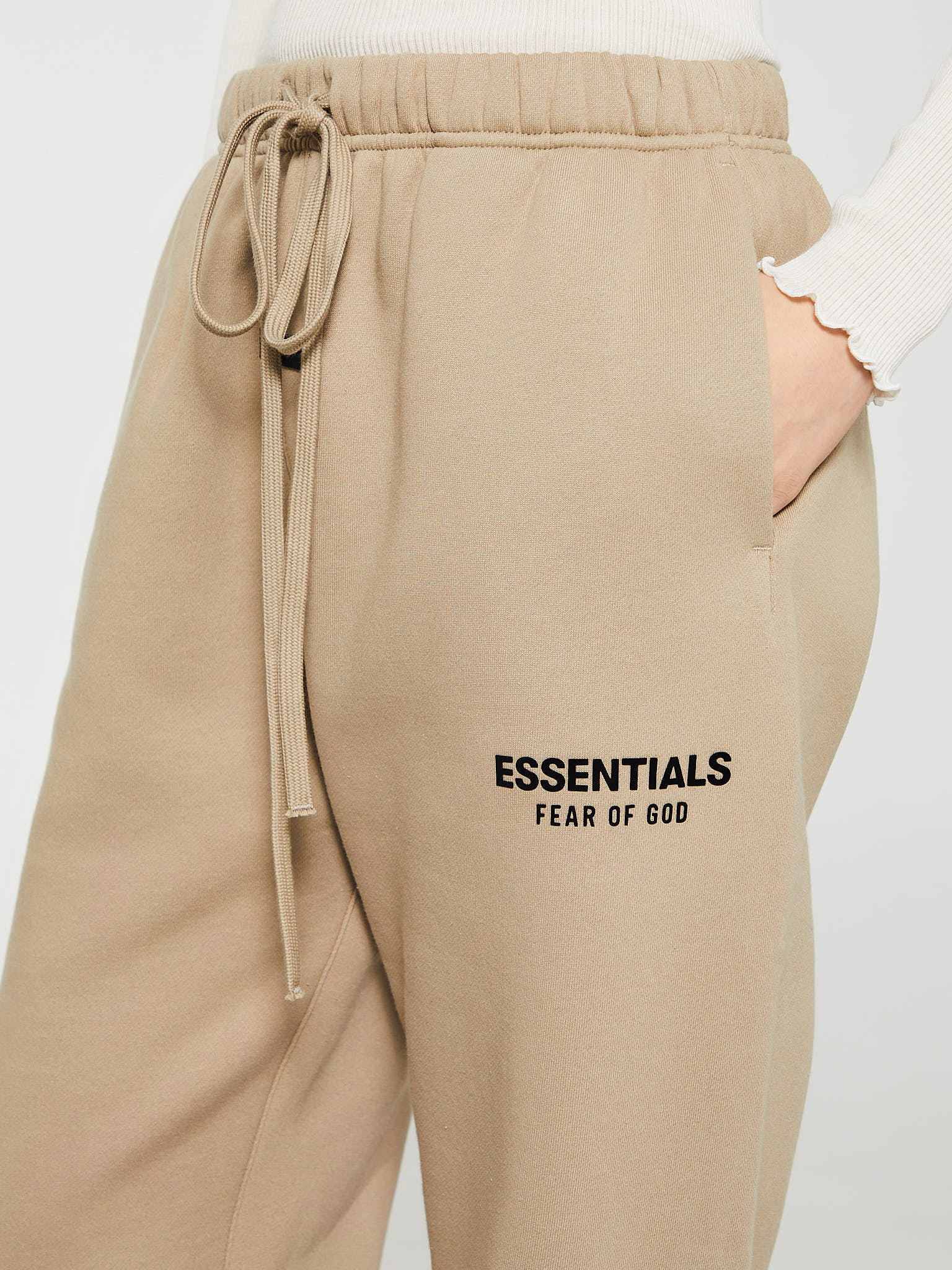 Fear of God - Fleece Sweatpants in Desert Sand