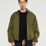 Fear of God - Bonded Nylon Hooded Bomber in Military