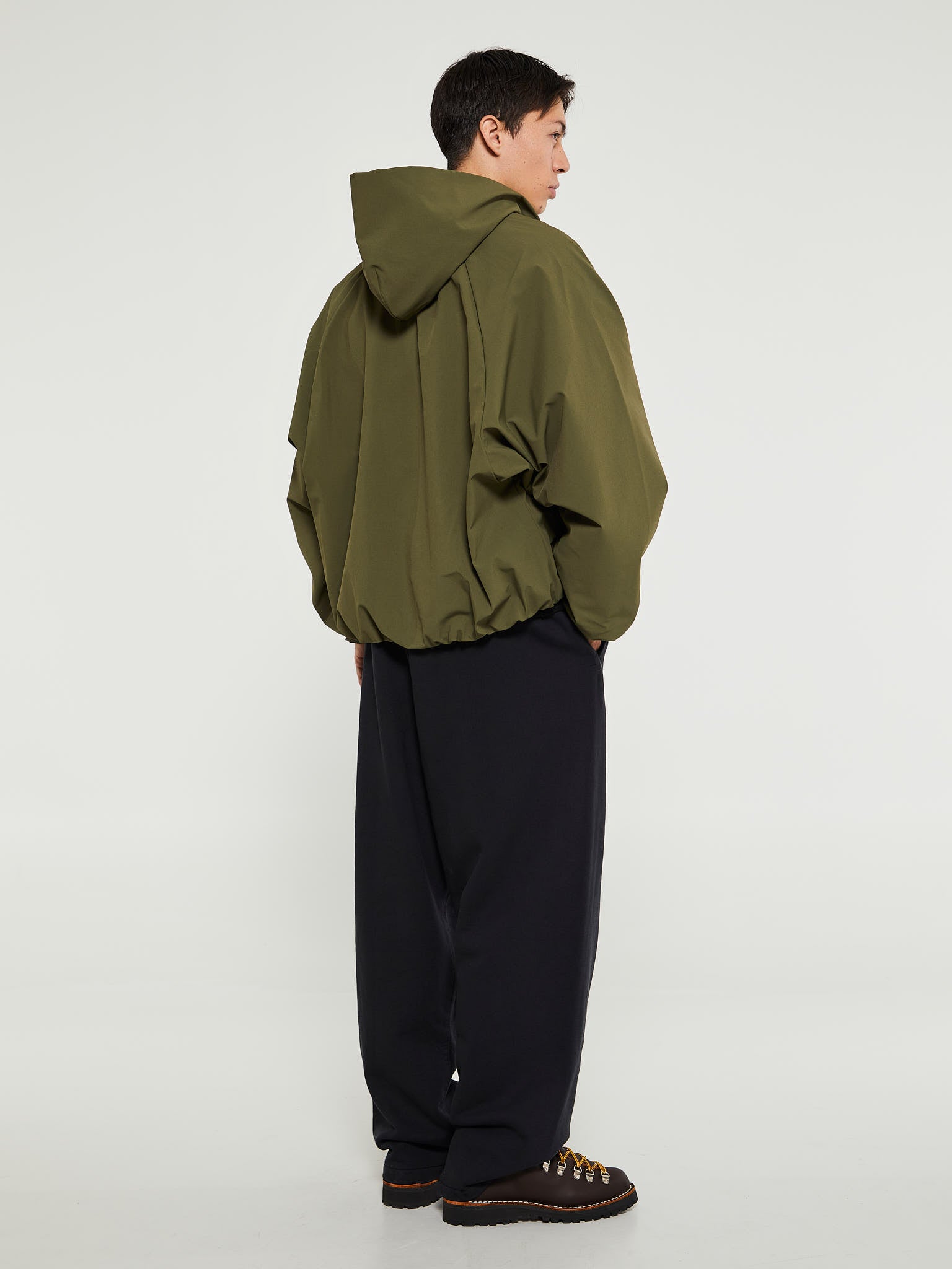 Fear of God - Bonded Nylon Hooded Bomber in Military