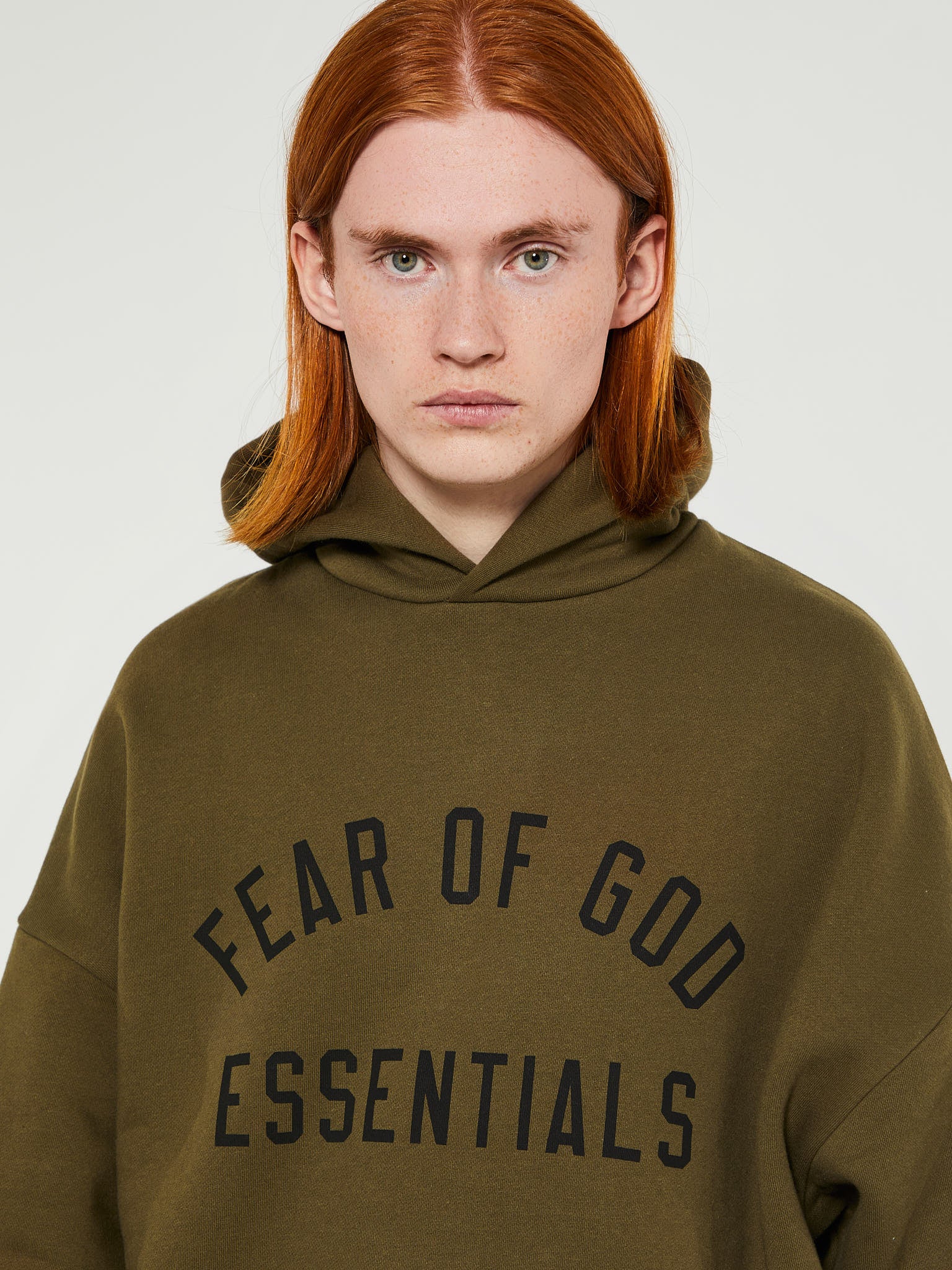 Fear of God - Fleece Hoodie in Olive