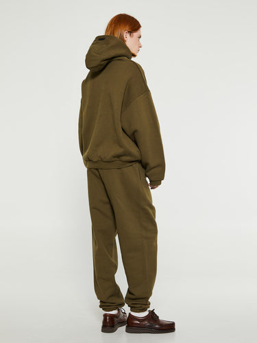 Fear of God - Fleece Hoodie in Olive