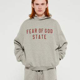 Fear of God - Fleece Hoodie in Dark Heather