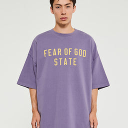 Fear of God - Heavy Crewneck T-Shirt in Lavender