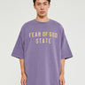 Fear of God - Heavy Crewneck T-Shirt in Lavender