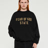 Fear of God - Fleece Crewneck in Black