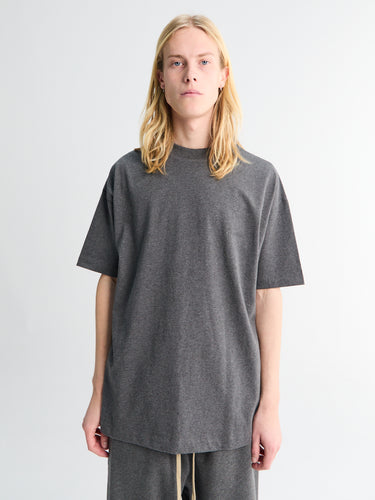 Fear of God - Classic Short Sleeve T-Shirt in Charcoal Heather
