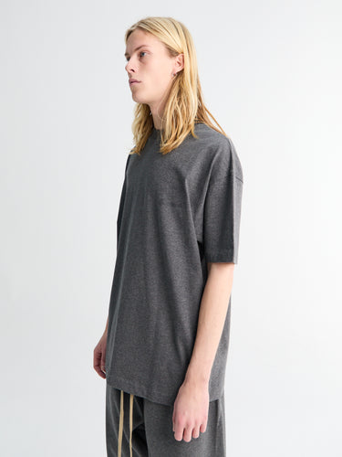 Fear of God - Classic Short Sleeve T-Shirt in Charcoal Heather