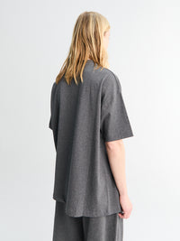 Fear of God - Classic Short Sleeve T-Shirt in Charcoal Heather