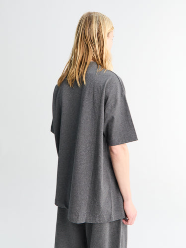 Fear of God - Classic Short Sleeve T-Shirt in Charcoal Heather