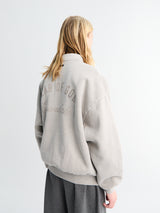 Fear of God - Classic Polo Sweatshirt in Smoke Grey