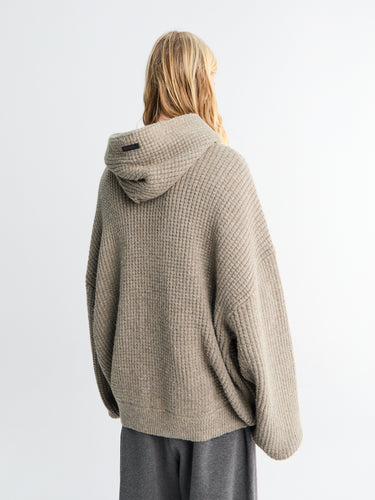 Fear of God - Heavy Waffle 90's Hoodie in Homestead Heather