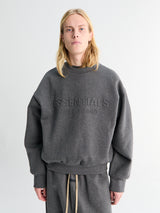 Fear of God - Classic Crewneck Sweatshirt in Charcoal Heather