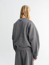 Fear of God - Classic Crewneck Sweatshirt in Charcoal Heather