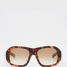 Flatlist - Ford Sunglasses in Havana and Light Brown Gradient Lens