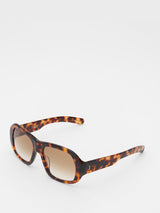 Flatlist - Ford Sunglasses in Havana and Light Brown Gradient Lens