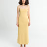The Frankie Shop - Keira Knit Midi Dress - Yellow in