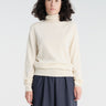 The Frankie Shop - Eve Thin Turtleneck Sweater in Pale Yellow