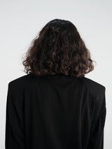 The Frankie Shop - Rue Padded High Neck Sweater in Black