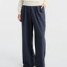 The Frankie Shop - Baxter Perforated Track Pants in Navy