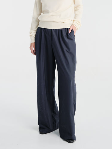 The Frankie Shop - Baxter Perforated Track Pants in Navy