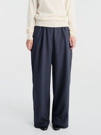 The Frankie Shop - Baxter Perforated Track Pants in Navy