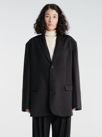 The Frankie Shop - Gelso Oversized Blazer in Black
