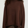 The Frankie Shop - Rhea Trapeze Turtleneck in Brown