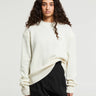 The Frankie Shop - Rafaela Padded Knit Sweater in Ivory