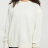The Frankie Shop - Rafaela Padded Knit Sweater in Ivory