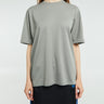 The Frankie Shop - Harper Soft Organic T-shirt in Light Khaki