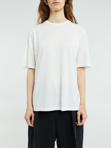 The Frankie Shop - Harper Soft Organic T-shirt in Off-white