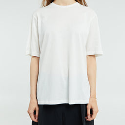 The Frankie Shop - Harper Soft Organic T-shirt in Off-white