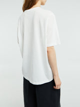 The Frankie Shop - Harper Soft Organic T-shirt in Off-white