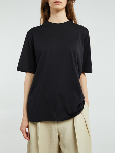The Frankie Shop - Harper Soft Organic T-shirt in Black