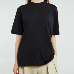 The Frankie Shop - Harper Soft Organic T-shirt in Black