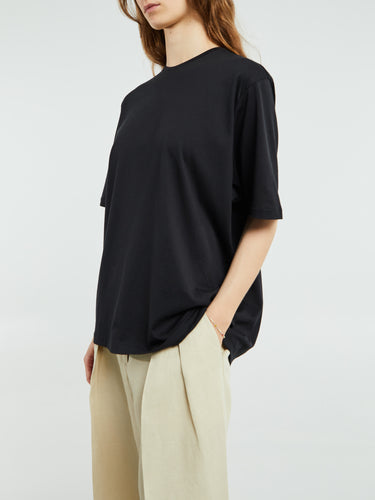 The Frankie Shop - Harper Soft Organic T-shirt in Black