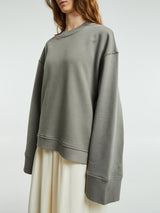 The Frankie Shop - Talia Sweatshirt in Light Khaki