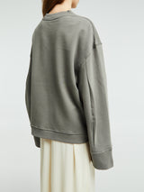 The Frankie Shop - Talia Sweatshirt in Light Khaki